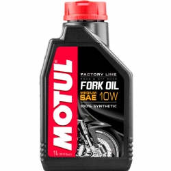 Aceite Motul Fork Oil Factory Line 10W 1 Litro