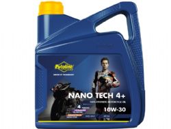 Aceite Putoline Nano Tech 4+ 10W-30 4 Litros