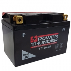 Batería Power Thunder CT12A-BS Sin Mantenimiento