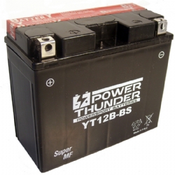 Batería Power Thunder CT12B-BS Sin Mantenimiento