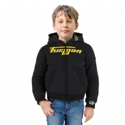 Chaqueta Furygan Luxio Kid Negro / Amarillo Fluorescente