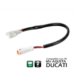 Conectores intermitentes Lampa MV Augusta / Ducati Type 2