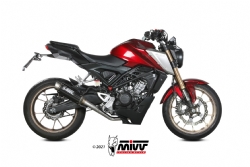 Escape completo Mivv GPpro Carbono H.077.L2P Honda CB 125 R 2021 Euro5