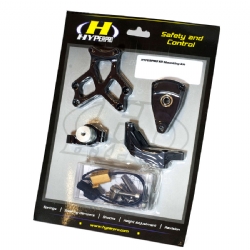 Kit montaje amortiguador dirección Hyperpro MK-HO06-T008-B Honda CBR 600 RR 2007-2021