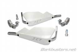 Kit paramanos Barkbusters JET JET-002-WH manillar 28.6mm blanco