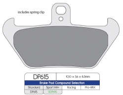 Pastillas freno Dp Brakes DP615 Standard