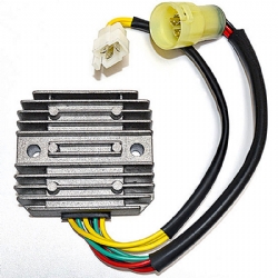 Regulador corriente moto DZE 04172360 Honda Africa Twin 750 12V-Trifase-C.C-8 cables-con sensor
