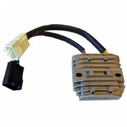 Regulador corriente moto DZE 04172410 12V-35A-Trifase Mosfet-Tipo FH008-5 Cables-2 Conectores