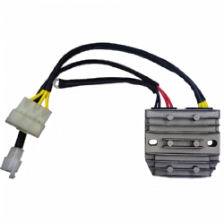 Regulador corriente moto DZE 04172577 KTM Duke 125-200-250-390 12V-Tipo mosfet-Trifase-con cable