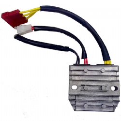 Regulador corriente moto DZE 04172579 KTM RC 125-200-250-390 12V-Tipo mosfet-Trifase-con cable