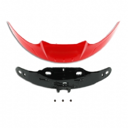 Ventilación posterior casco Shoei NXR rojo