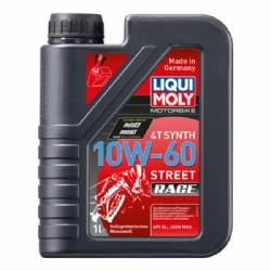 Aceite Liqui Moly Street Race 4T Synth 10W-60 1 Litro
