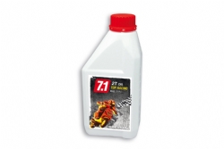 Aceite Malossi 71 2T Oil Top Racing caja de 6 botes 7616711