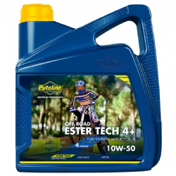 Aceite Putoline Ester Tech Off Road 4+ 10W-50 4 Litros
