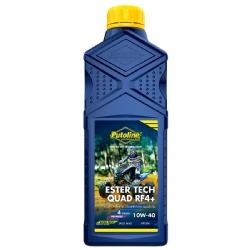 Aceite Putoline Ester Tech Quad RF4+ 10W-40 1 litro