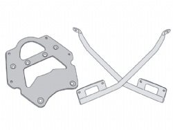 Adaptador posterior Givi SR9251 Voge Valico 500 DS 2020-2021