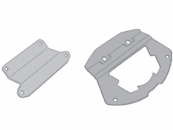 Adaptador posterior Givi SR9253 Voge Valico 500 DS 2020-2021