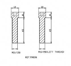 Adaptador retrovisor Puig 9983N