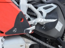 Adhesivo Protector Contra Marcas De Bota Rg Racing Ezbg203bl Negro Ducati 1199 Panigale 2012 2015
