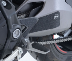 Adhesivo Protector Contra Marcas De Bota Rg Racing Ezbg209bl Negro Ducati Monster 1200 2017 2020