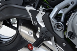 Adhesivo Protector Contra Marcas De Bota Rg Racing Ezbg407bl Negro Kawasaki Ninja 650 2017 2022