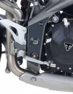 Adhesivo Protector Contra Marcas De Bota Rg Racing Ezbg802bl Negro Triumph Speed Triple 1050 2012 2020