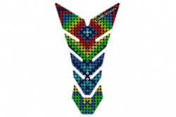 Adhesivo depósito Puig 3675R Coloury Rojo