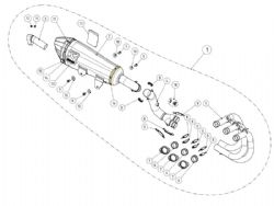Akrapovic S Y10E5 ALAGT Yamaha YXZ1000R 2018 - foto 2