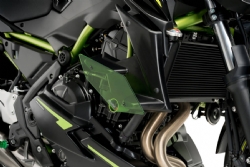 Alerones Puig 20328V Downforce Naked Kawasaki Z650 2021 Verde
