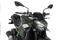 Alerones Puig D12 22445C Kawasaki Z900 2025 Símil Carbono