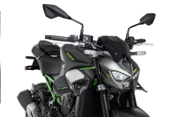 Alerones Puig D12 22445J Kawasaki Z900 2025 Negro Mate