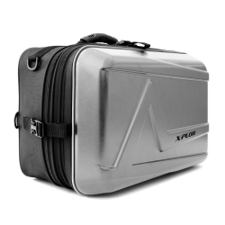 Alforjas laterales X-Plor VE901 Gris Mate semi-rígidas 25 Litros