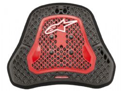 Protector pecho Alpinestars Nucleon KKR-Cell CiS Tranparente Ahumado / Negro / Rojo