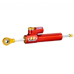 Amortiguador dirección Hyperpro DS-120R-NL1 Rojo lineal 120mm