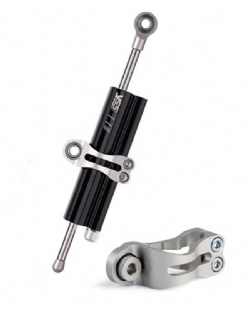 Amortiguador de dirección YSS EG188-150C-01-8-X Negro Top Line Clamb A