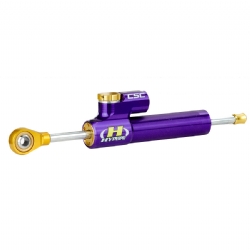 Amortiguador dirección Hyperpro DS-075P-NL1-R Morado lineal 75mm invertido