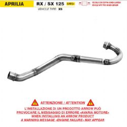 Colectores escape racing Arrow 52007PD Aprilia RX / SX 125 2025