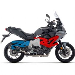 Escape completo Arrow 71089AKN Yamaha Tracer 9 2025 Racing  Indy Race EVO Aluminio Dark