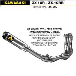 Escape completo Arrow 71216CKZ SBK Kawasaki ZX-10R / ZX-10RR 2021-2023