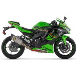 Escape completo Arrow 71233PTZ Competition Kawasaki ZX-4R 2024