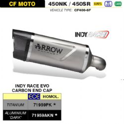 Silencioso escape Arrow 71959PK Indy Race EVO CF Moto 450NK / 450SR 2023