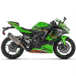 Silencioso escape Arrow 71963PK Indy Race EVO Kawasaki ZX-4R 2024