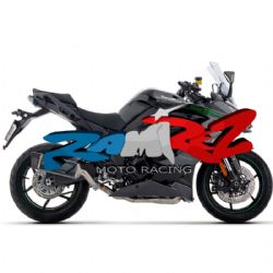Silencioso escape Arrow 71987AKN Kawasaki NINJA 1100 SX 2025 Indy Race EVO Aluminio Dark fondo carbono