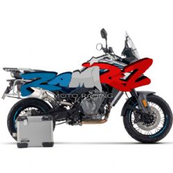 Silencioso escape Arrow 71991AK CF Moto 800 MT 2025 Race-Tech Aluminio fondo carbono