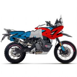 Silencioso escape Arrow 71992AKN CF Moto 800 MT-X 2025 Indy Race EVO aluminio Dark fondo carbono