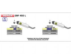 Arrow 72530PK Race Tech Honda CRF 450L - foto 2 Arrow 72530PK Race Tech Honda CRF 450L - foto 2