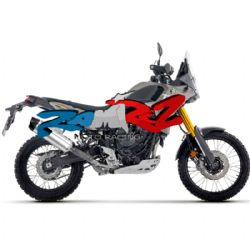 Silencioso escape Arrow 72661AK Indy Race Yamaha Tenere 700 2025 Aluminio fondo carbono