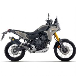 Silencioso escape Arrow 72662AO Indy Race Yamaha Tenere 700 2025 Aluminio fondo acero