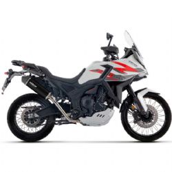 Silencioso escape Arrow 72670AKN Indy Race Zontes ZT703-F 2025/2026 aluminio Dark fondo en carbono