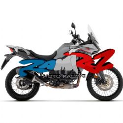 Silencioso escape Arrow 72692AKN Explorer de aluminio Dark Honda XL 750 TRANSALP 2023-2025